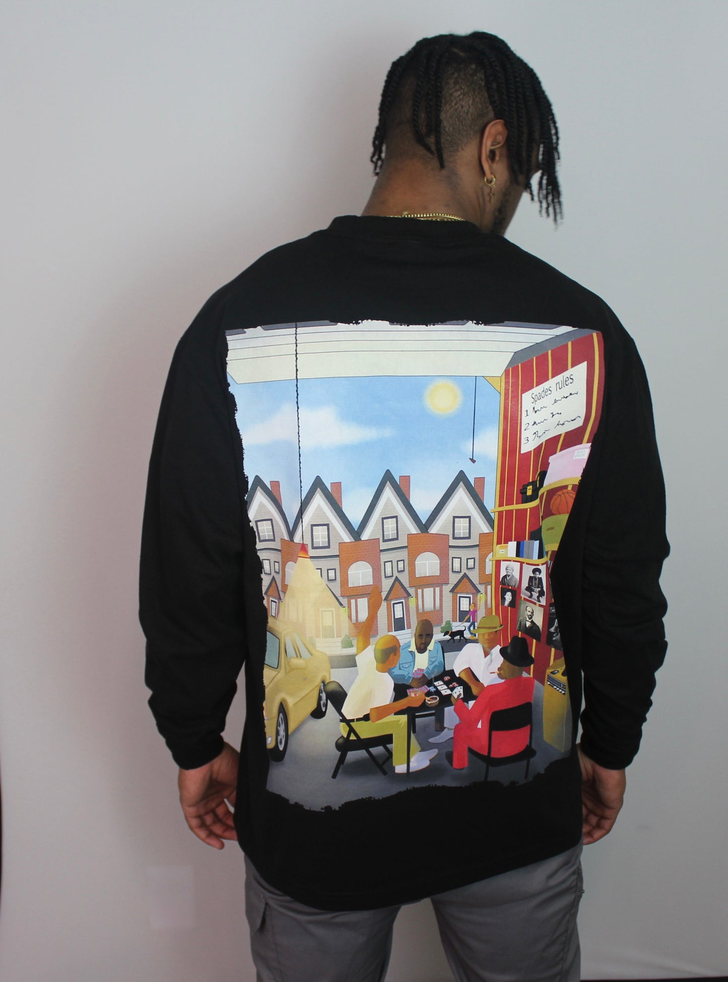 "The Card Game" Long Sleeve Unisex T-shirt