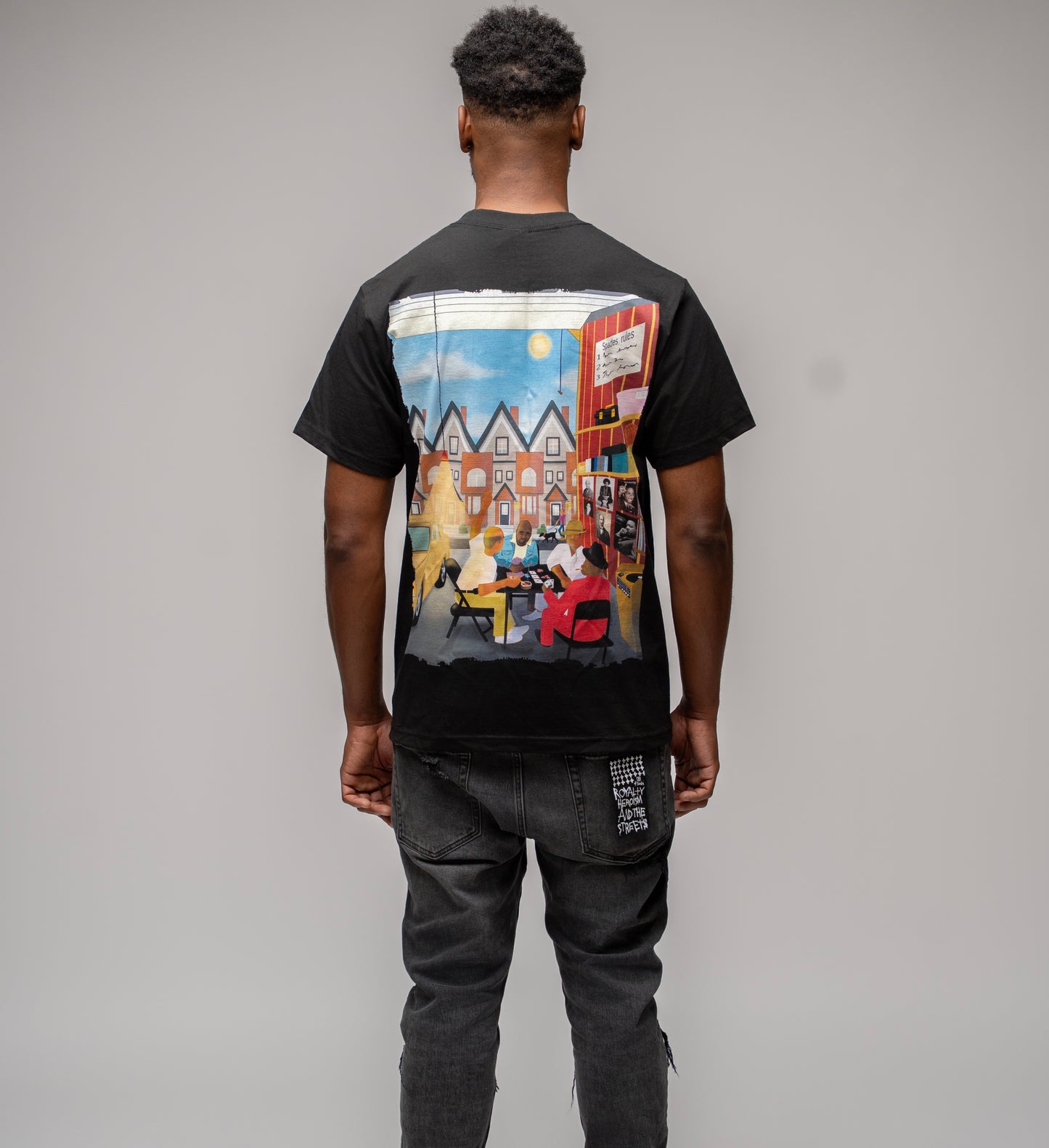 "The Card Game" Short Sleeve Unisex T-shirt