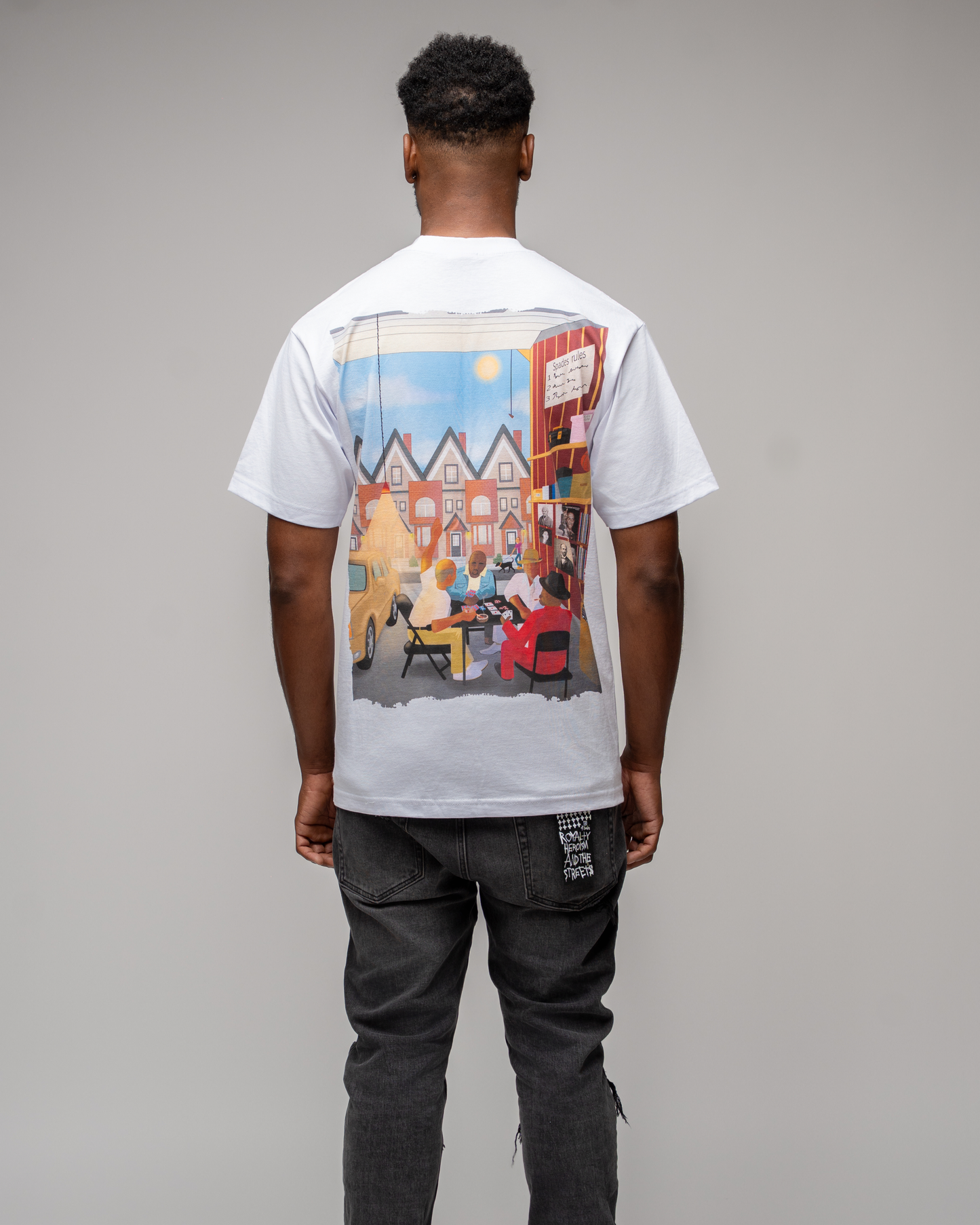 "The Card Game" Short Sleeve Unisex T-shirt