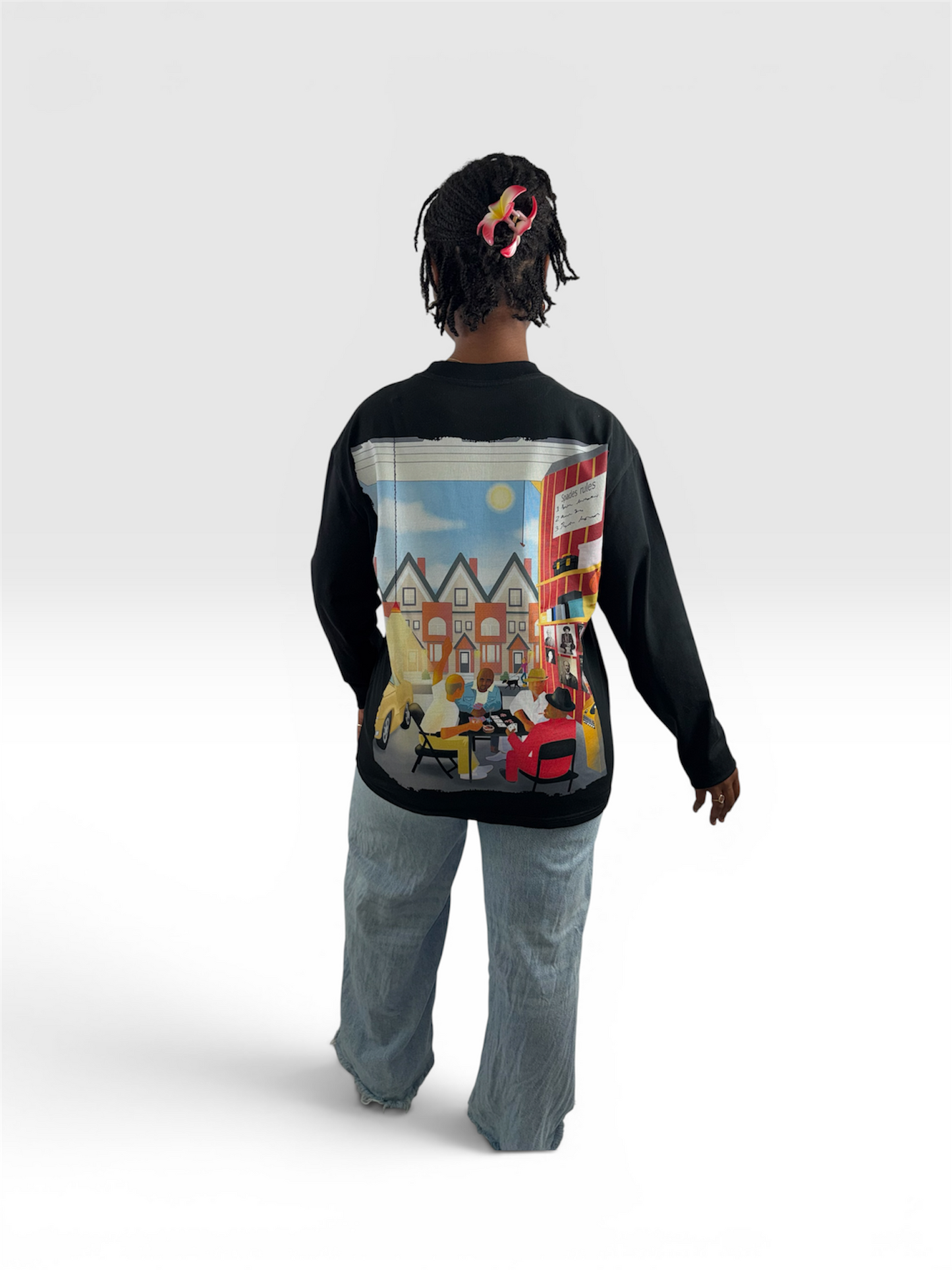 “The Card Game” Long Sleeve Unisex T-shirt