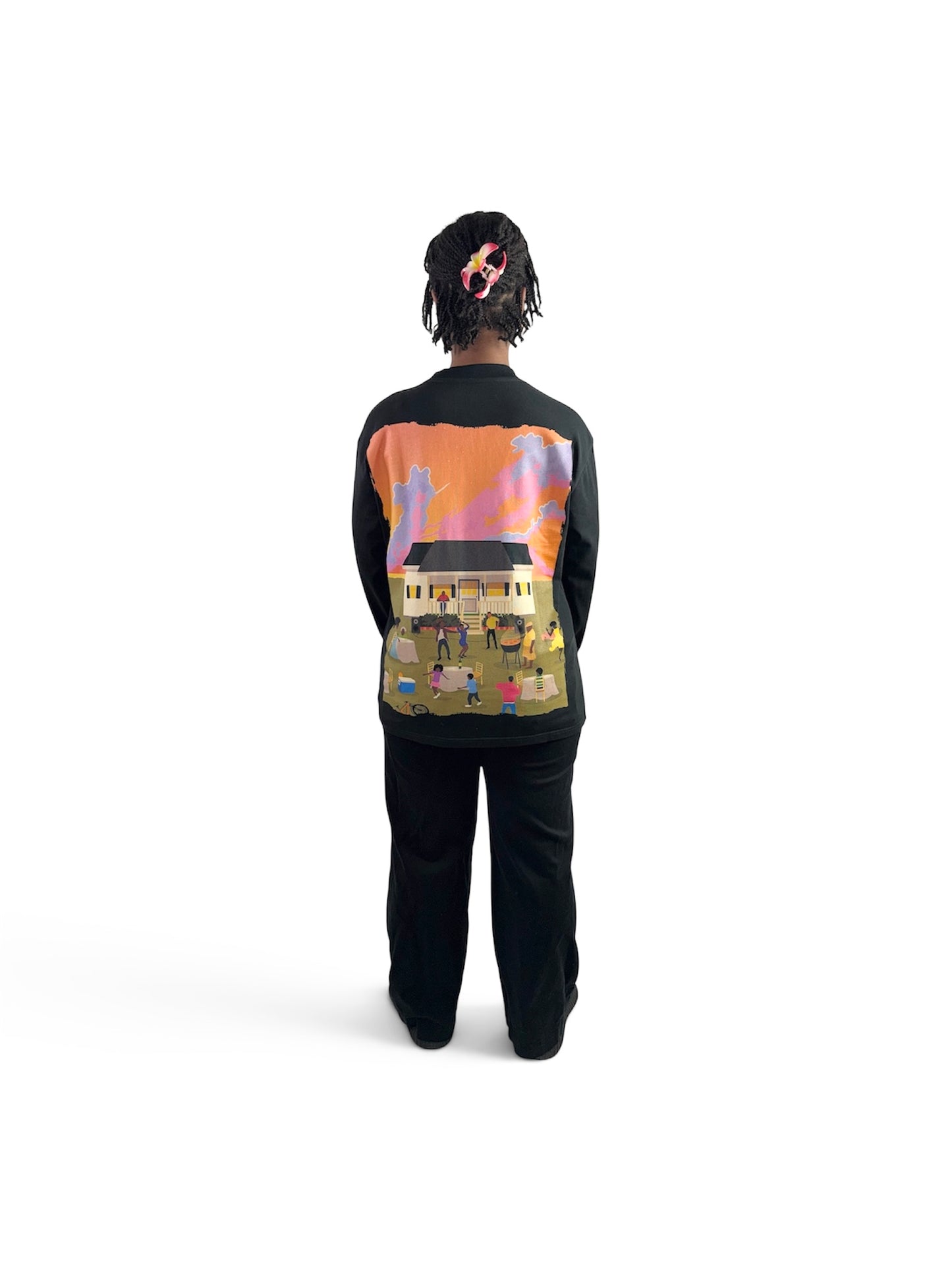 “The Cookout” Long Sleeve unisex T-shirt