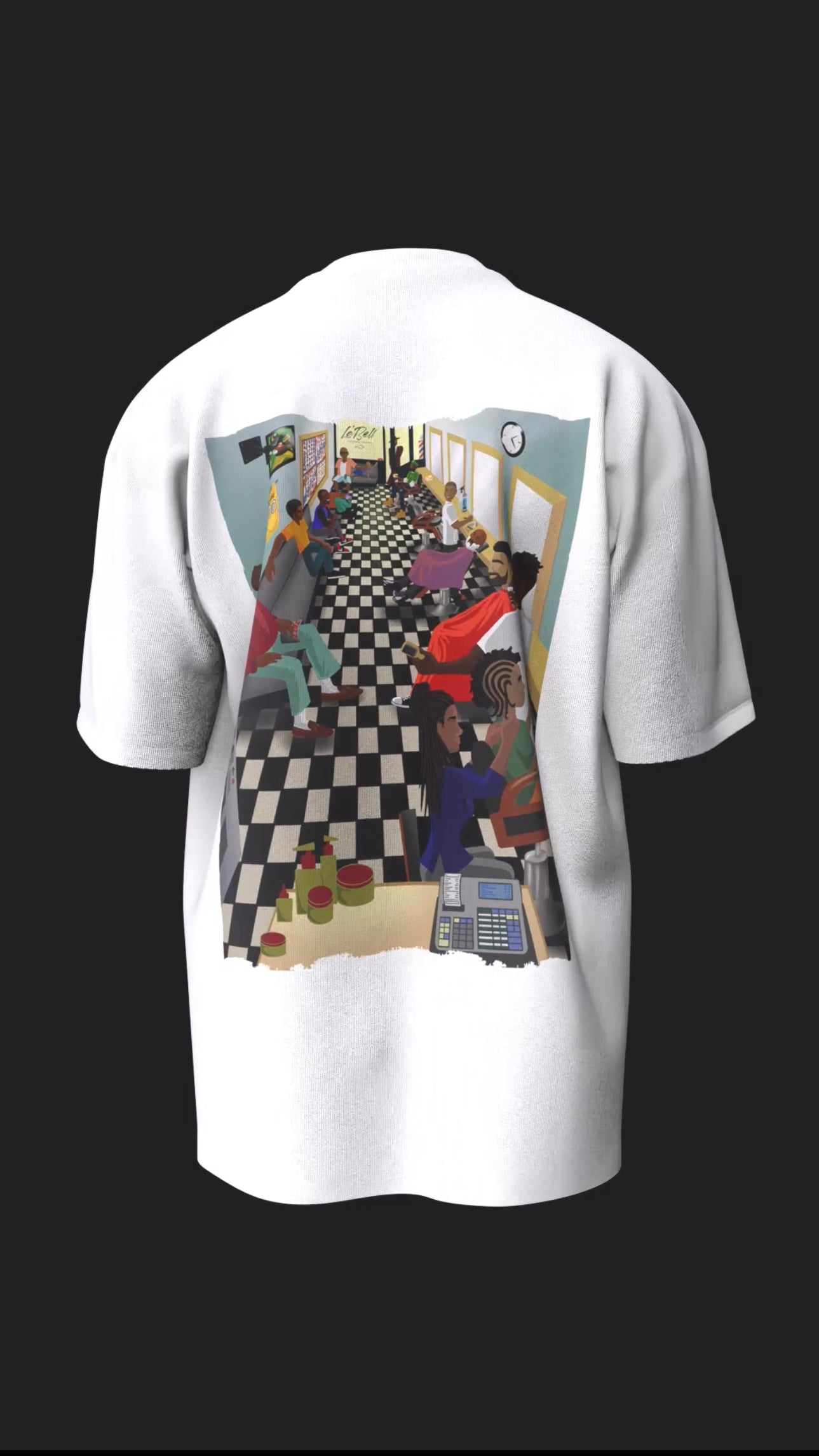 “The Barbershop” Short Sleeve Unisex T-shirt