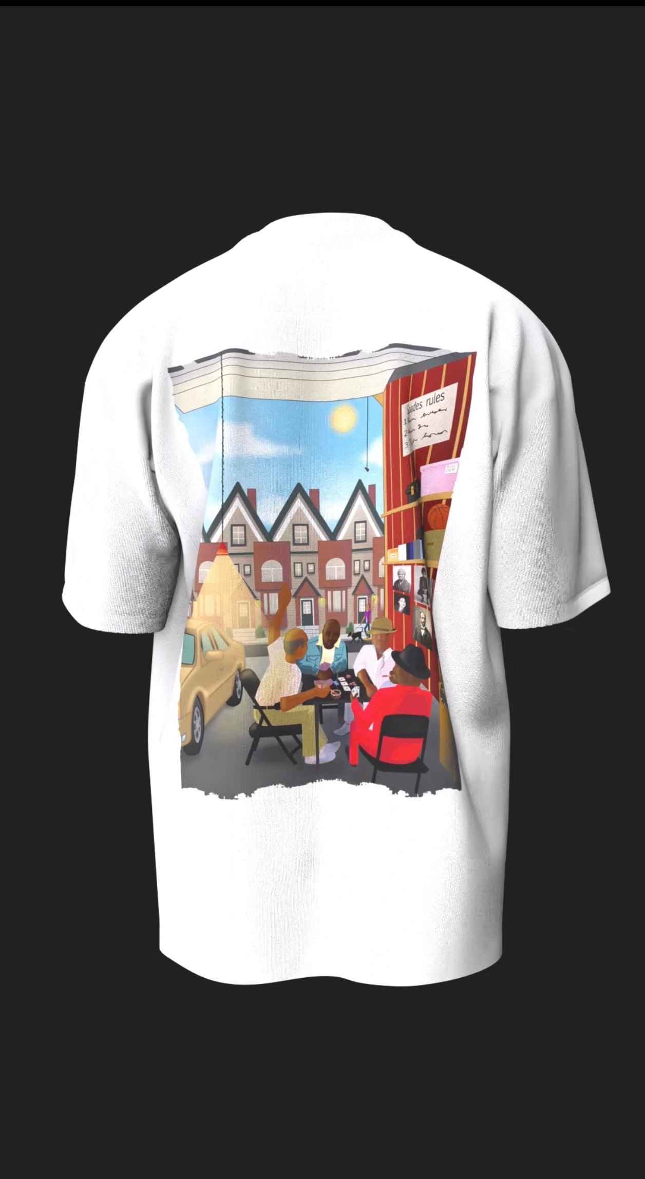 "The Card Game" Short Sleeve Unisex T-shirt