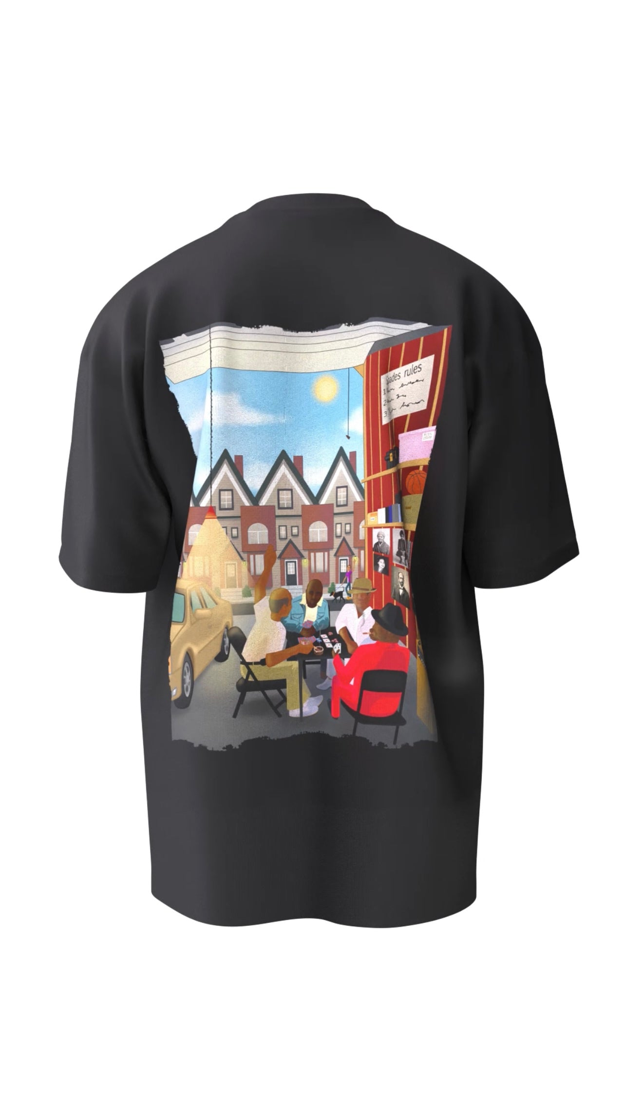 "The Card Game" Short Sleeve Unisex T-shirt